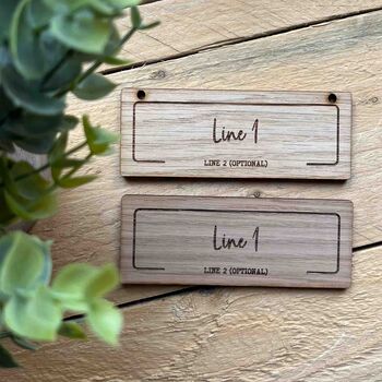Custom Wooden Personalised Signs, 6 of 8