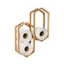 Scandi Oak Wood Toilet Paper Holder, thumbnail 11 of 11