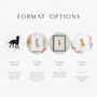 Custom Pet Portrait From Photo Perfect Gift For Pet Lovers, thumbnail 12 of 12
