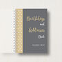 Personalised Birthday And Address Book With Flowers, thumbnail 10 of 11