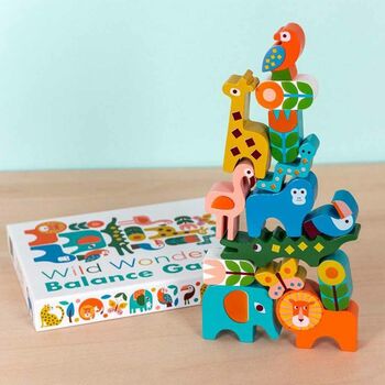 Stacking Wooden Animal Toys, 2 of 5