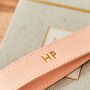 Personalised Embossed Pink Keyring, thumbnail 2 of 6