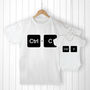 Personalised Copy And Paste T Shirt Set, thumbnail 2 of 4