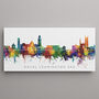 Royal Leamington Spa Skyline Cityscape Art Print, thumbnail 2 of 12