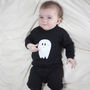Halloween Baby Ghostie Romper, thumbnail 2 of 5