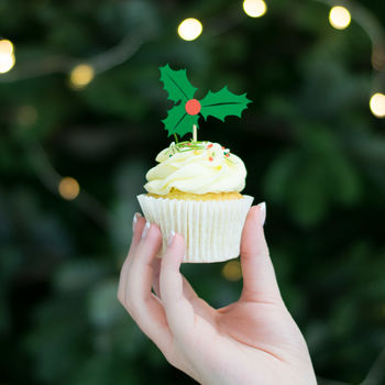 Christmas Cupcake Toppers, 5 of 6
