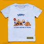 Kids Personalised Message Digger T Shirt, thumbnail 1 of 5