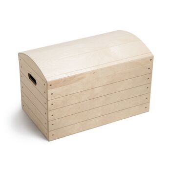 Extra Large Wooden Chest Storage Box, 2 of 2