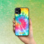 Tie Dye iPhone Case Personalised 12 13 14 15 Se, thumbnail 3 of 6