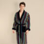 Men's Egyptian Cotton Dressing Gown Dundee, thumbnail 1 of 8