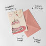 Birthday Wishes Card, Happy Birthday Card, thumbnail 3 of 4