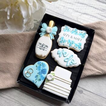 Personalised Wedding Biscuit Gift Box, 2 of 6