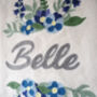Punchneedle Personalised Bluebell Wall Art, thumbnail 3 of 4