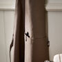 Mocha Cotton Apron, thumbnail 3 of 5