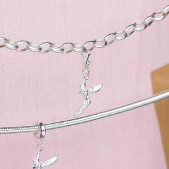 Sterling Silver Fairy Charm, 3 of 7
