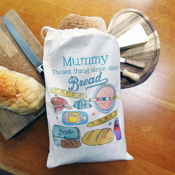 Personalised Bread Storage Bag, 2 of 12