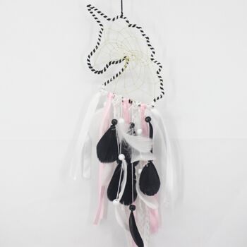 Pink And Black Unicorn Dream Catcher For Girls, 3 of 5