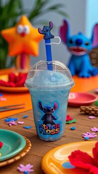 6x Stitch Floss Candy Floss Cups, Blue Raspberry, 9 of 9