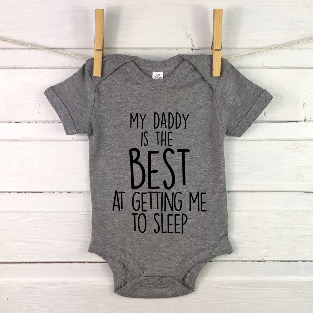 I Have the Best Daddy in the World New Personalised Baby Bib White