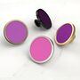 Purple Colourful Cupboard Drawer Knob Handles, thumbnail 1 of 12