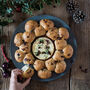 Cranberry And Rosemary Bread Wreath Baking Kit, thumbnail 1 of 8