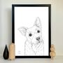 Personalised Pet Portrait Drawings, thumbnail 8 of 11