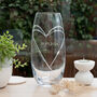 Personalised Barrel Vase With Swarovski Crystals, thumbnail 3 of 7