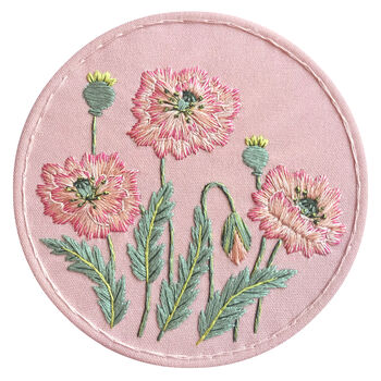 Poppy Floral Embroidery Kit, 2 of 3