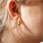 Jenn Gold Teardrop Stud Earrings, thumbnail 1 of 3