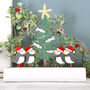 Christmas Tree With Puffins Decoration, thumbnail 1 of 5