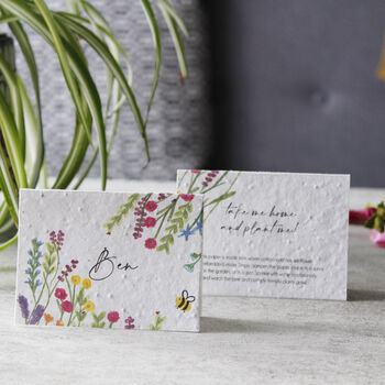 Wildflower Place Card, 3 of 11