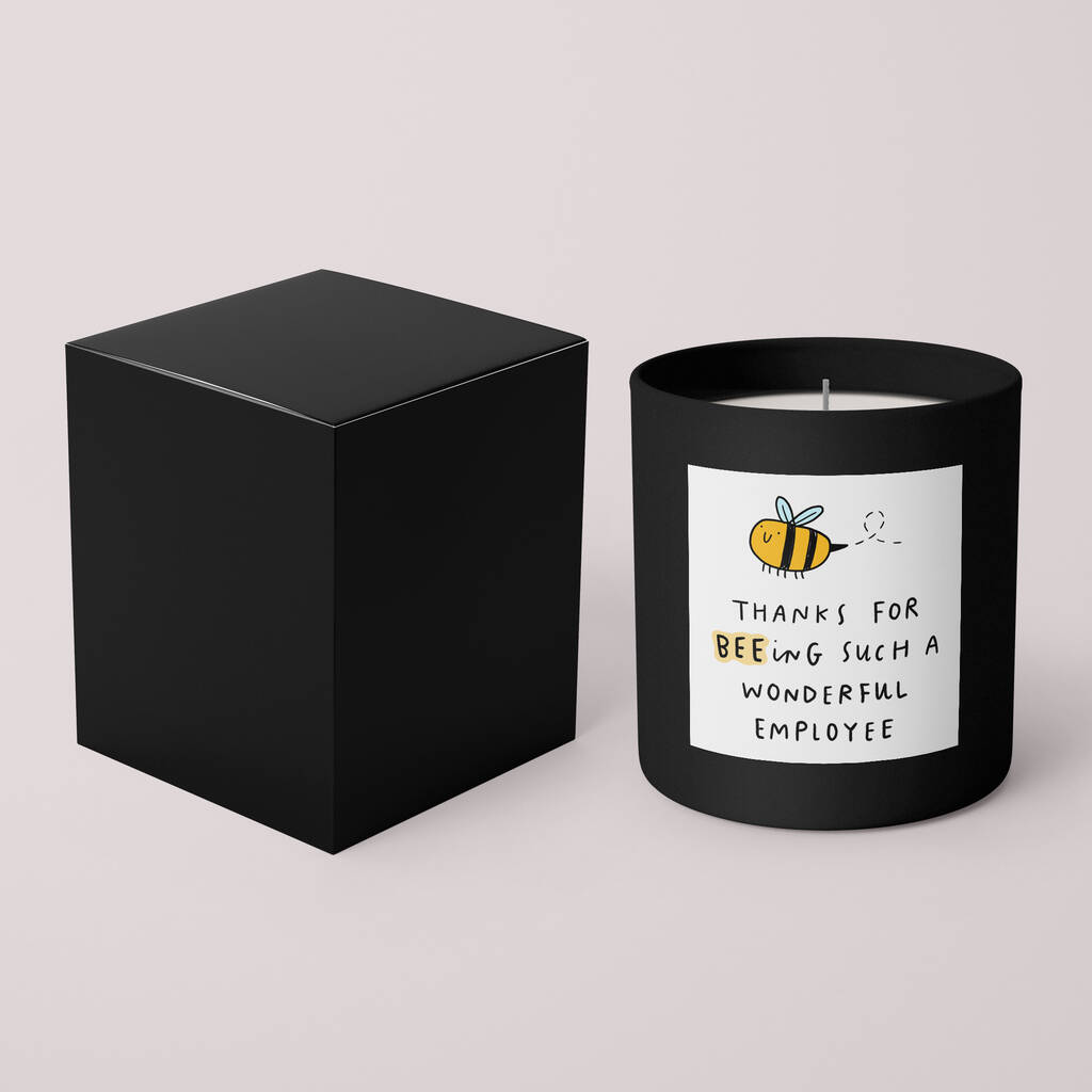 Beeing Such A Wonderful Employee Candle By Arrow Gift Co