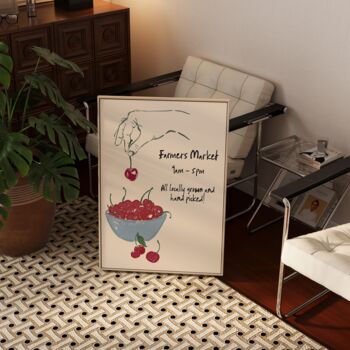 Farmers Market Fruit Print, 3 of 7