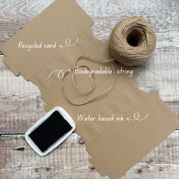 Box Of Six Handmade Eco Friendly Christmas Crackers, 3 of 10