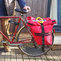 Recycled, Repurposed Royal Mail Bicycle Pannier Bags, thumbnail 1 of 9
