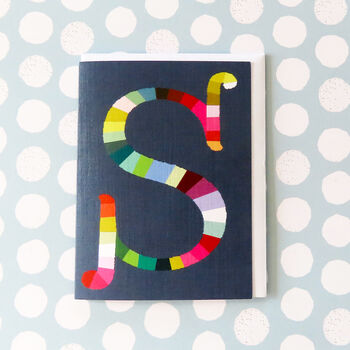 Mini S Alphabet Card, 4 of 5