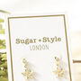 Star Gem Dangle Earrings, thumbnail 2 of 2