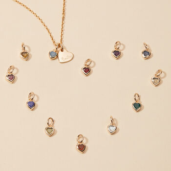 Buy A Heart Birthstone Pendant, 3 of 6