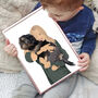 Custom Vibrant Personalised Pet Portrait Dog Cat, thumbnail 4 of 12
