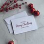 Merry Christmas Scratch Card Holder With Envelope, thumbnail 1 of 3