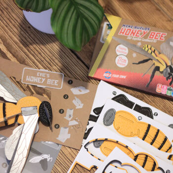 Build Your Own Personalised Honey Bee Kit, 11 of 12