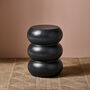 Essie Curvy Side Table In Ash, thumbnail 2 of 5