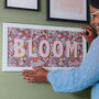 'Bloom' Liberty Fabric Framed Picture, thumbnail 1 of 3