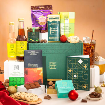 Luxury Christmas Chocolate Hamper With Gift Card Alcohol Optional, 2 of 10