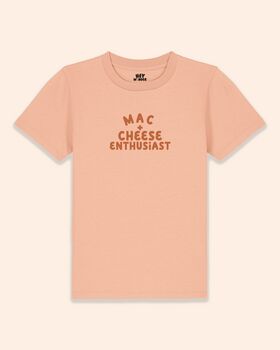 Mac And Cheese Enthusiast | Kids T Shirt, 3 of 6