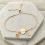 Gold Plated Scorpio Zodiac Bracelet, thumbnail 2 of 7