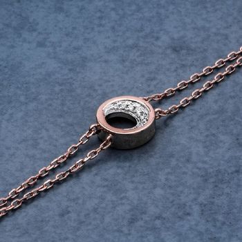 18ct Rose Gold And Diamond Pendant, 6 of 7