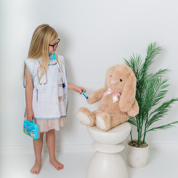 Personalised Kids Dress Up Doctors Outfit / Tabard, 9 of 12