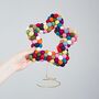 Felt Multicoloured Star Tree Topper, thumbnail 2 of 3