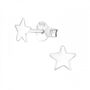Sterling Silver Star Earrings With Mini Thank You Card, thumbnail 6 of 6